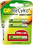 GP Recyko+ AAA 850mAh (4 + 2 Free) Always ready rechargeable batteries