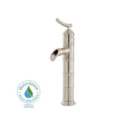 Pegasus 67109 8104 Bamboo Series Single Post Vessel Faucet Brushed