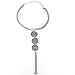 Laimeng Vintage Boho Silver Plated Charm Anklet Foot Chain