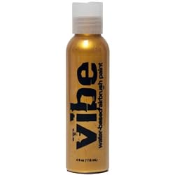 4oz Metallic Gold Vibe Face Paint Water Based Airbrush Makeup