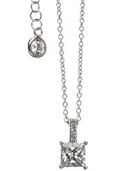 Crislu Princess-Cut Pendant (1.30 cttw)