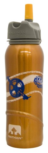 Buy Nathan Stainless Steel 700 mL Flip Straw Bottle (Orange Bike, Swim, Run) online at Discounted New and Used prices. Delivered to your door with Off-The-Bookshelf.