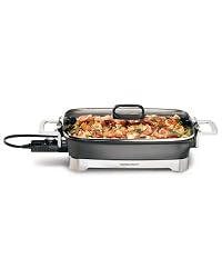Hamilton Beach 38540 16-inch Step Up Skillet, Black