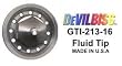 1.6mm FLUID TIP - Devilbiss GTI-PRI-JGA HVLP Spray Gun