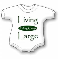 Living Large Taking Charge Bib and Onesie