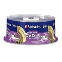 Verbatim DVD+R 4.7GB LightScribe 30pk Spindle