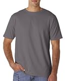 Anvil Organic Adult Short-Sleeve 100% Organic Cotton Tee - Charcoal