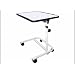 Beistelltisch Beistellwagen Krankentisch Bett-Tisch/ wei� fahrbar
