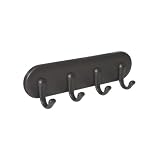 York Metal Bronze Magnetic Small KEY Rack Hook Organizer Kitchen Office Decor