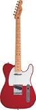 Fender James Burton Telecaster® Electric Guitar, Candy Apple Red, Maple Fretboard