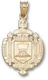 Navy Midshipmen Solid 10K Gold Seal Pendant