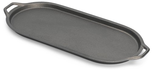Tomlinson Party Size Cast Iron Serving Griddle with Handles