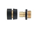 Orbit Lawn & Garden Brass Hose Quick Connect Set #58117