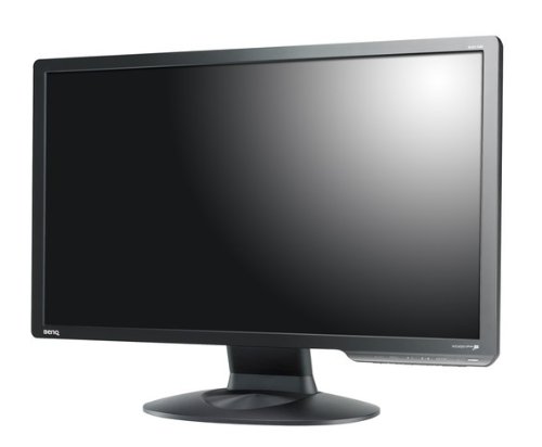 BenQ G2411HDA 61 cm (24 Zoll) widescreen TFT Monitor (, Kontrastverhältnis 40.000:1, Reaktionszeit 2ms) schwarz Monitor