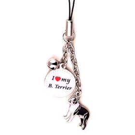 Boston Terrier Dog Cell Phone Charm