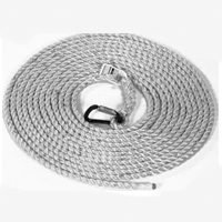 Msa Safety Works Lifeline W/Carabiner End 75' 416051