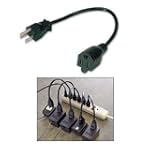 Ziotek ZT1212542 Power Strip Liberator 14-Inch Extension, 5-Pack