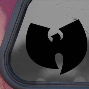 WU TANG CLAN Black Decal Sticker Wall Laptop Notebook Die-cut Black Decal Sticker