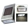 Stainless Steel Wall Mounted Solar Light Kit - 2 pack
