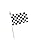Race Car Checkered Flag (12 count)