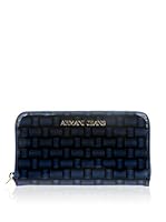 Armani Cartera Trama (Azul)