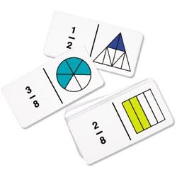 Learning Resources Rainbow Fraction Dominoes