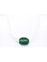 Sterling Silver Jade Necklace