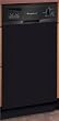 Frigidaire FMB330RG 18" Built In Dishwasher with 4 Wash Levels Black