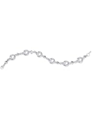 Sterling Silver Hearts of Promise Link Bracelet - 7.5 Inch