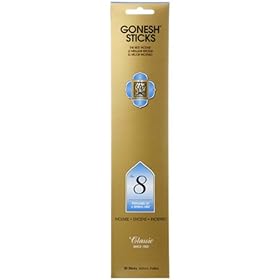 【クリックで詳細表示】GONESH インセンス No.8 スティック 20本入： ヘルス＆ビューティー