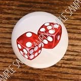 Casino Gambling Craps Dice Las Vegas Drawer Pulls Knobs