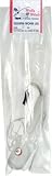 Zak Tackle - Squirm Worm Jig White 12 Oz