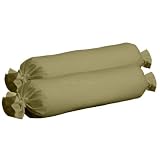 Taie de traversin 45x185cm sable