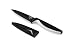 Kitchen & Housewares : Kuhn Rikon Colori Nonstick Paring Knife, Black