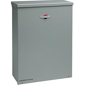 Briggs & Stratton 1918 50 Amp Nema 3R Enclosure 10 Circuit Automatic Transfer Switch for 7,000 Watt - 10,000 Watt Generators