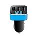 Car Charger, Dealgadgets intelligent 3.1 Amp/ 15.5 W 3 USB Portable Fast External Battery Pack Charger for iPhone 6 Plus, 6, 5,4, Samsung, LG, HTC, iPad iPod Touch