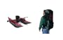 Classic Accessories Backpacker Pontoon Boat - 8-Ft., Red, Model# 62266