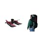 Classic Accessories Backpacker Pontoon Boat - 8-Ft., Red, Model# 62266