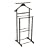 Butler's Dark Solid Wood Clothes Stand / Valet Rack / Coat Hanging Rail