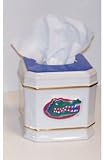 NCAA Florida Gators Ceramic Tissue Box Cover