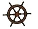ANTIQUE SHIP'S WHEEL 5