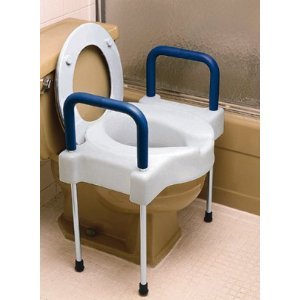 Improving Lifestyles Tall-ette Raised Toilet Seat Arms