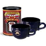 Cinnamon Hot Chocolate 24oz with 2 Latte Mugs
