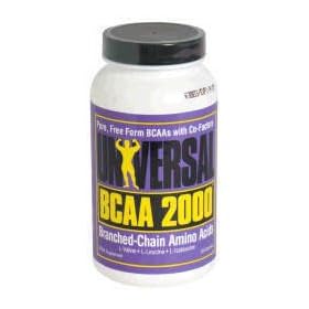 BCAA 2000-Universal Nutrition Branch Chain Amino Acids, 120 Capsules by Universal Nutrition