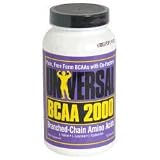 BCAA 2000-Universal Nutrition Branch Chain Amino Acids, 120 Capsules