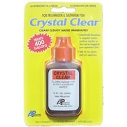 Aquarium Products Pro Crystal Clear Instant Aquarium Water Clarifier (3/4 oz., Treats 400 Gallons)