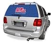 Mississippi Rebels - Ole Miss Rearz (24"x 66") Glass Window Tattoo - NCAA College Athletics
