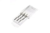 04-40 NC High Speed Steel Ground Thread 3 Piece Tap Set, Includes: Taper, Plug, Bottom