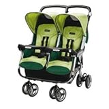 Peg Perego 2011 Aria Twin 60/40 Stroller in Myrto