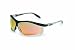 Stanley RST-61018 Pivot Premium Fashion Safety Glasses, Black/Sliver Frame Orange Mirror Lens